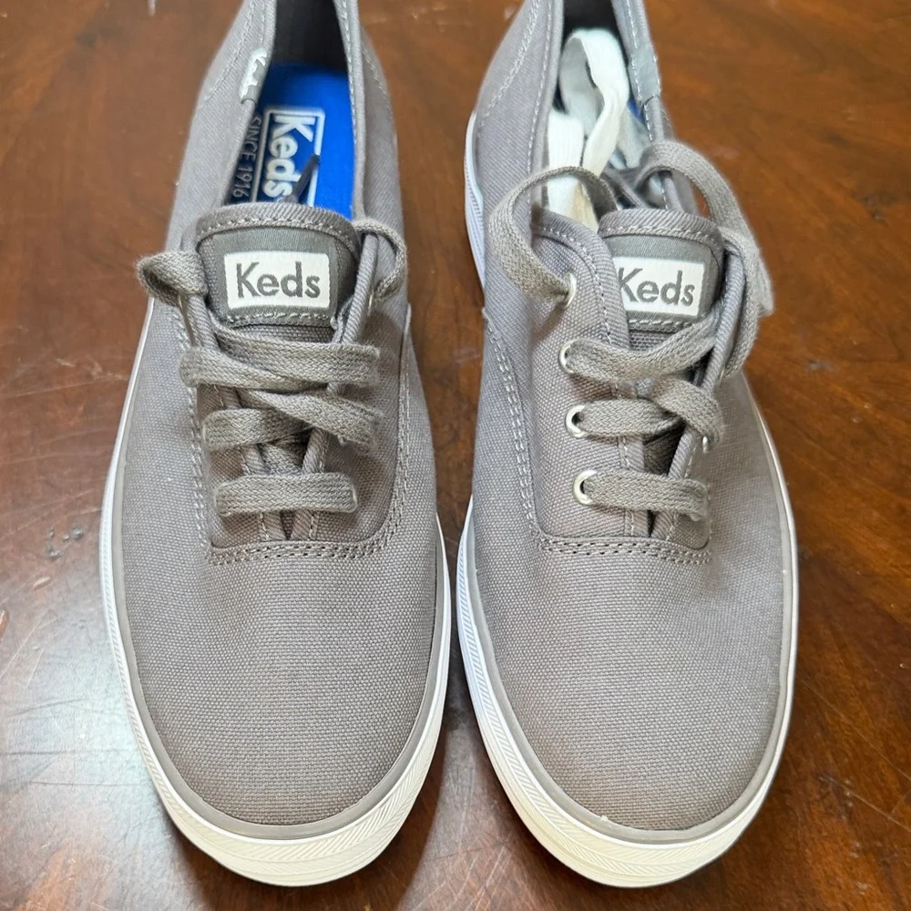 Keds Men's Charcoal Canvas Sneakers‎ suisseclinic.com